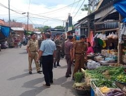 Trotoar di Pasar Tua Bantaeng Dikuasai PKL, Petugas Bakal Tertibkan