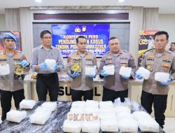 Polisi Gagalkan Penyelundupan 30 Kilogram Sabu di Sulsel