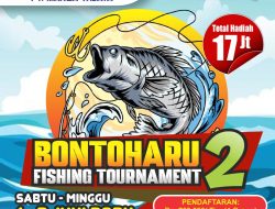 Ratusan Angler Bakal Ramaikan Bontoharu Fishing Tournament 2
