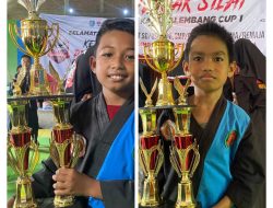 Atlit SDN 181 Tanah Kongkong Juara Umum Pencat Silat Kajang Lembang Cup 1