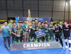 Tim Futsal SMAN 8 Sukses Juara Futsal SMANSA Sidrap 