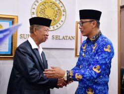 Perkuat Kerjasama dan Sinergi, Pj Gubernur Prof Zudan Temui Pengurus MUI Sulsel