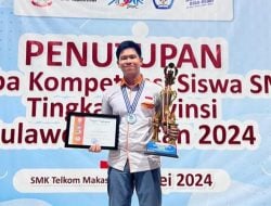 Satu-satunya dari Bulukumba, Siswa SMK TI Lolos ke Nasional LKS