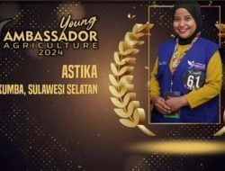 Wakil Bulukumba Terpilih jadi Young Ambassador Agriculture 2024