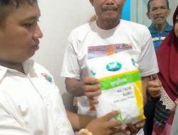 Pemdes Manyampa Salurkan Bantuan Bibit Jagung dan Pupuk