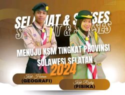 Juara Umum KSM Kabupaten, Dua Siswa MA Darul Qalam Lolos ke Provinsi