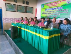 Bahas Rancangan RKPDes dan DU-RKPDes Melalui Musrenbang