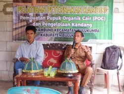 Warga Kambuno Dilatih Pembuatan POC