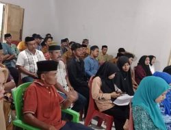 Bangun Gapura Batas Desa, Pemdes Sapanang Alokasikan Anggaran Rp 58 Juta