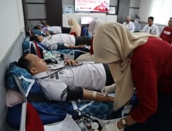 Sambut Hari Pengayoman ke-79, Lapas Bulukumba Gelar Donor Darah