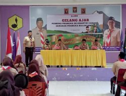 Sambut HUT Pramuka, Kwarcab Bulukumba Gelar Gelang Ajar dan Geladian Pinru