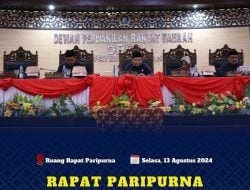 Fraksi DPRD Sampaikan Pandangan Umum Fraksi Ranperda Tentang APBD-P