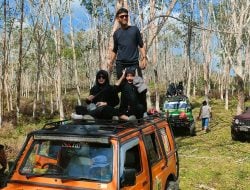 Mahasiswa Politeknik Pariwisata Makassar Kunjungan di Bulukumba Jelajahi Hutan Karet