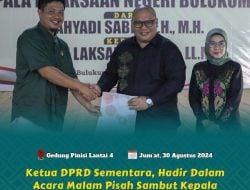 Ketua DPRD Sementara Bulukumba Hadiri Pisah Sambut Kepala Kejaksaan Negeri Bulukumba