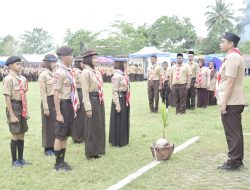 940 Peserta Didik Berkompetisi di Perkemahan Pramuka Ujung Loe