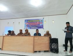 Bahas RKPDes dan DU-RKPDes Pemdes Kahayya Gelar Musrenbang