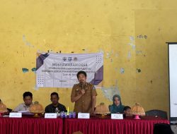 Jelang Pelaksanaan Asistensi, Pemdes Salassae Musdes Penyepakatan Rancangan RKPDes