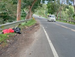 Pinggir Jalan Kirasa Masih Jadi Tempat Pembuangan Sampah