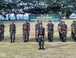 Jelang Pilkada Serentak, Kodim 1410 Bantaeng Gelar Apel Pasukan Kesiapan Pengamanan