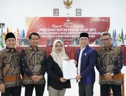 KPU Bantaeng Tetapkan 154.905 DPT untuk Pilkada Serentak 2024