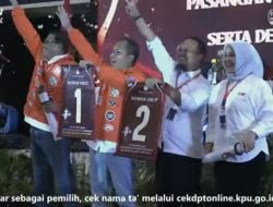 Pilgub Sulsel 2024: Danny-Azhar Nomor Urut 1, Sudirman-Fatma Nomor Urut 2