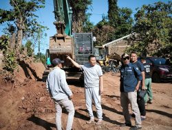 Bupati Selayar Tinjau Progres Pekerjaan Ruas Jalan Marege-Labuang Pamajang