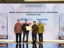 BPJS Kesehatan Anugerahkan Penghargaan Istimewa bagi Jurnalis dan Media Massa