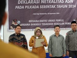 Bawaslu Bulukumba Inisiasi Deklarasi dan Penandatanganan Ikrar Netralitas ASN di Pilkada 2024