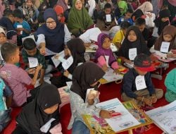 Gerakan Gemar Makan Telur dan Lomba Mewarnai di Selayar Meriahkan Hari Jadi Sulsel ke-355