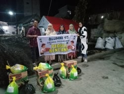 Alumni SMANSA 93 Bantu Korban Kebakaran