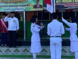 Gaungkan Nilai-Nilai Pancasila, MTsN 3 Bulukumba Upacara Hari Kesaktian Pancasila