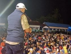 Paslon Andi Utta-Edy Manaf Disambut Ribuan Warga di Desa Garuntungan, Putra Almarhum Andi Sukri dan H Askar Tegaskan Dukungan