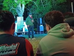 Peringati Sumpah Pemuda, Andi Utta Berkemah dan Berdialog Bareng Pemuda di Puncak Kahayya