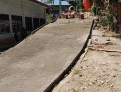 Alokasikan Rp 61 Juta Pemdes Sapanang Bangun Rabat Beton