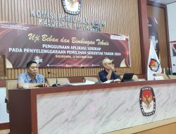 KPU Uji Coba dan Bimtek Penggunaan Sirekap