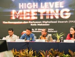 Di High Level Meeting TP2DD, Bapenda Makassar Paparkan Kemudahan Bayar Pajak Lewat Inovasi Digital