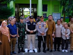 Bupati Gowa Dampingi Pj Gubernur dan Kapolda Sulsel Tinjau TPS