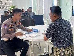 Satlantas Polres Bulukumba dan BPJS Masifkan Sosialisasi Kepesertaan JKN jadi Syarat Penerbitan SIM