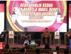 H-5 Pencoblosan, Timbang-Menimbang dari Hasil Debat Kedua Paslon Bupati dan Wakil Bupati Bulukumba