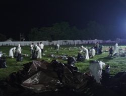 Beri Contoh ke Yang Lain, Kegiatan HB di Stadion Mini Tak Sisakan Sampah