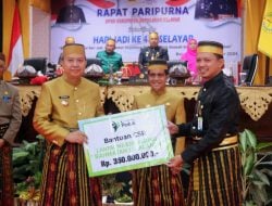 Momen Hari Jadi Selayar, Bank Sulselbar Serahkan Bantuan CSR ke Pemkab Selayar