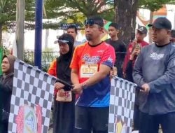 Pjs Wali Kota dan Kapolrestabes Lepas Peserta Kareba 10K Makassar Berlari Menuju Pilkada Damai