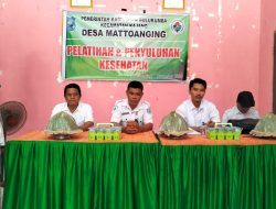 Peduli Kesehatan, Warga Mattoanging Diedukasi Terapkan PHBS dan Cegah Stunting