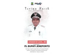 PJ Bupati Junaedi Bakri Diganti, Warga Jeneponto Bersedih