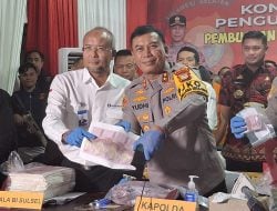 Penampakan Barang Bukti Uang Palsu UIN Makassar