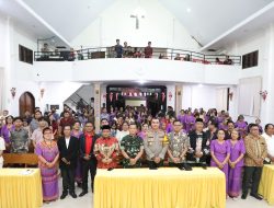 Pj Bupati-Forkopimda Kunjungi Sejumlah Gereja, Pastikan Natal Berjalan Aman