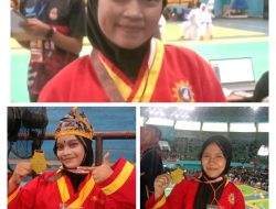 Tiga Atlet Silat SMPN 2 Raih Medali Emas Kejuaraan Silat Makassar Championship 2024