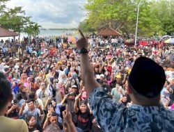 Uji-Sah Syukuran Bersama Relawan di Pantai Marina Bantaeng