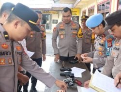 Senpi Personil Polres Bantaeng Diperiksa