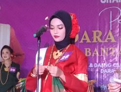 St. Fatimah Azzahra Peserta Didik SMAN 1 Bantaeng Terpilih Sebagai Dara Bantaeng 2024